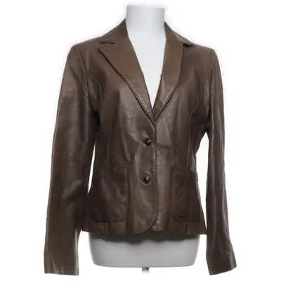 Läderkavaj (Brun) från Fransa Acetat, Skinn