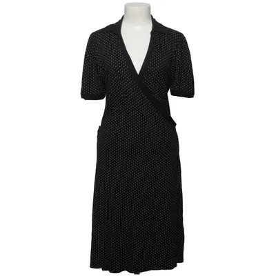 Wrap dress (Black, White) from Eve