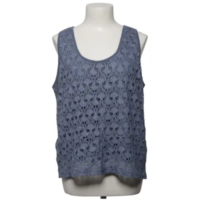 Top (Blauw) van Dotted Blue Elastaan, Polyester, Viscose