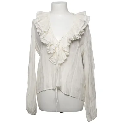 Blouse (Blanc) de Zara Lyocell, Polyester