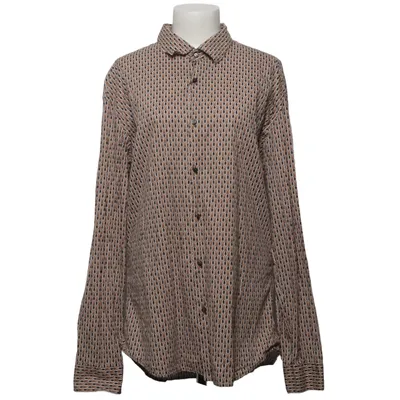 Shirt (Brown, Black, White) from Takeshy Kurosawa Cotton, Elastane