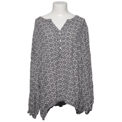 Bluse (Sort, Hvid) fra DNY Viscose