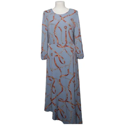 Maxi jurk (Blauw, Bruin, Meerkleurig) van Rinascimento Elastaan, Polyester