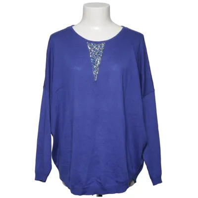 Sweater (Blue) from Nicole Acrylic, Polyamide, Polyester, Wool