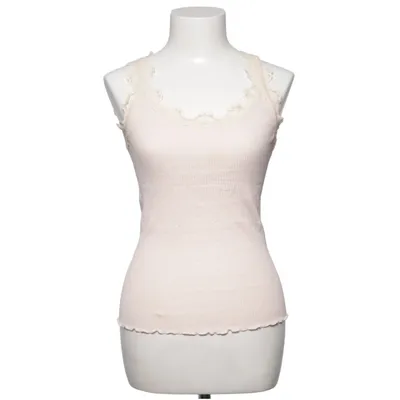 Tank Top (Pink, Beige) from Rosemunde Cotton, Elastane, Polyamide, Silk