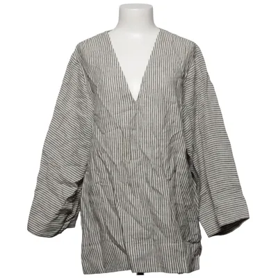 Bluse (Beige, Schwarz) von Arket Leinen