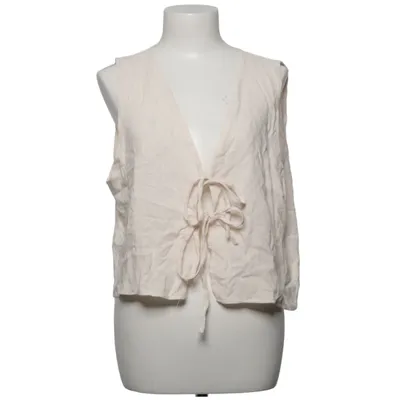 Gilet (Beige) van Miss Selfridge Linnen, Viscose