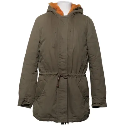 Parka (Grøn, Orange) fra IQ+ Berlin Acetat, Bomuld, Polyamid, Polyester