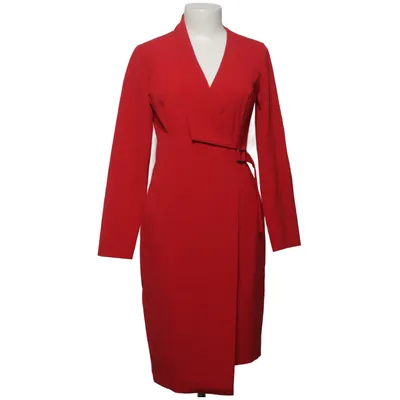 Robe portefeuille (Rouge) de Bialcon Élasthane, Polyester, Viscose