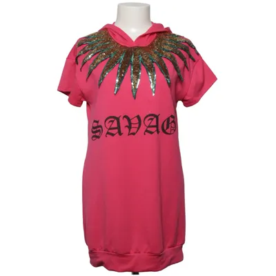 Hood dress (Pink, Gold, Black) from KTOO Elastane, Polyester, Viscose