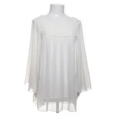 Blouse (Blanc) de Zizzi Polyester, Viscose