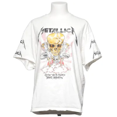 T-shirt (Vit, Flerfärgad) från Metallica Bomull