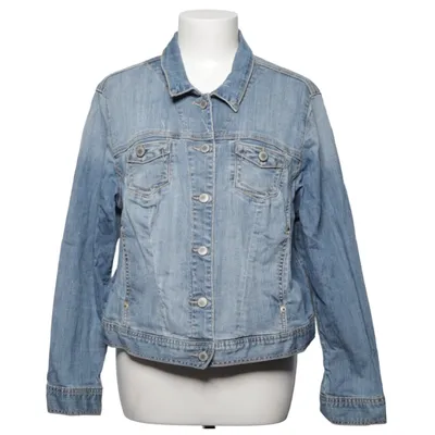 Jeansjacka (Blå) från XLNT by KappAhl Bomull, Elastan