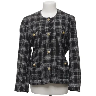 Blazer (Schwarz, Weiß) von No 1 Collection Acryl, Baumwolle, Polyamid, Viskose