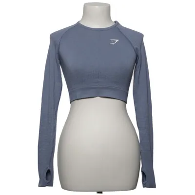 Sports top (Blue) from Gymshark Elastane, Polyamide