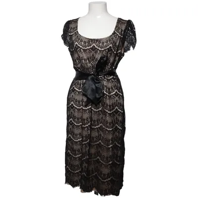 Jurk (Zwart, Beige) van Tiffany Rose