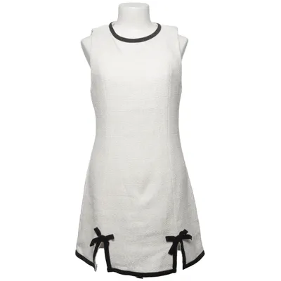 Dress (White, Black) from Kaiia Polyester
