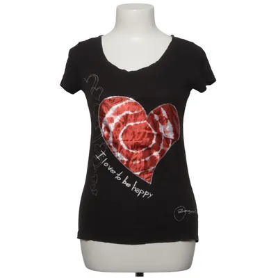 T-shirt (Zwart, Rood, Wit) van Desigual