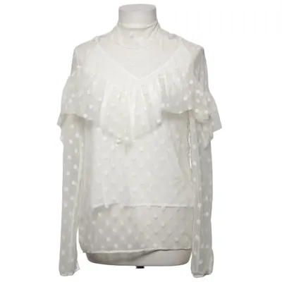 Blouse (White) from Baum Und Pferdgarten Elastane, Polyamide, Viscose