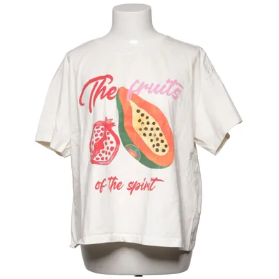 T-shirt (Beige, Flerfärgad) från Reserved Bomull