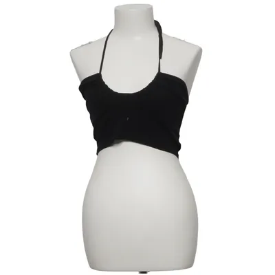 Halterneck top (Sort) fra Rumi Neely Bomuld, Elastan