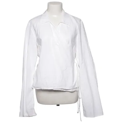 Blouse portefeuille (Blanc) de Weekday Coton