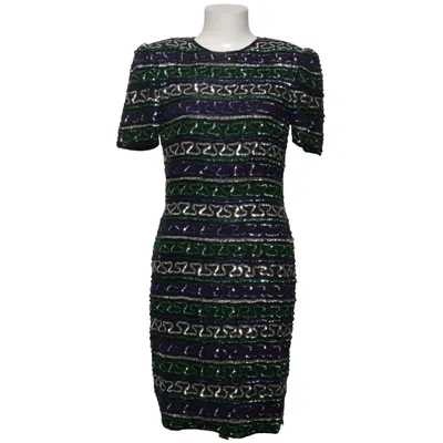 Robe de cocktail (Noir, Multicolore) de Leslie Fay Polyester, Soie