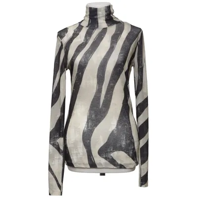 Polotröja (Svart, Flerfärgad) från H&M Trend Polyester