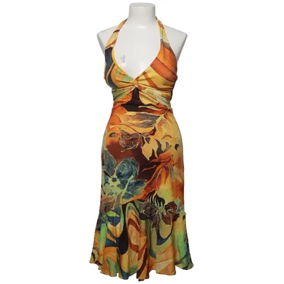 Halterneck dress (Yellow, Multicolored) from Cache Cache Polyester