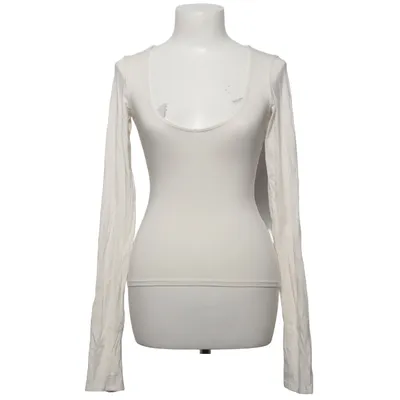 Long sleeve T-shirt (White) from A-DSGN Elastane, Modal, Organic cotton