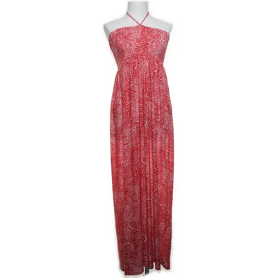 Maxi dress (Red, White) from Elissa Polyester