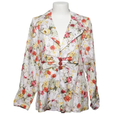 Blazer (Wit, Meerkleurig) van Willis Katoen