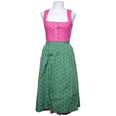 Dirndl (Pink, Grøn, Hvid) fra Wenger Bomuld