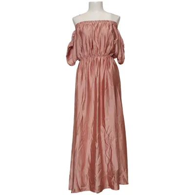Robe longue (Rose) de Zone Élasthane, Polyester