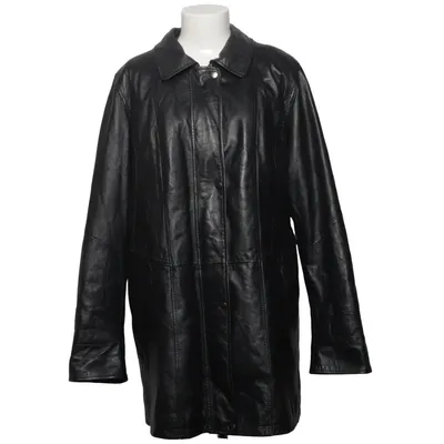 Läderkappa (Svart) från Saki Skinn, Polyester