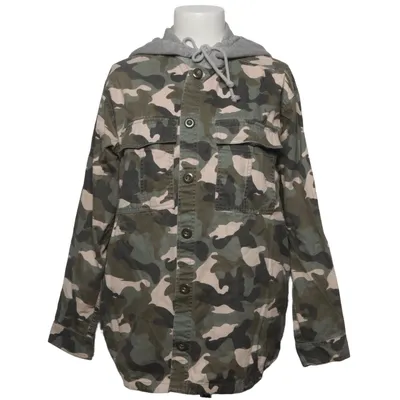 Jacket (Green, Beige, Multicolored) from Divided by H&M Cotton, Viscose
