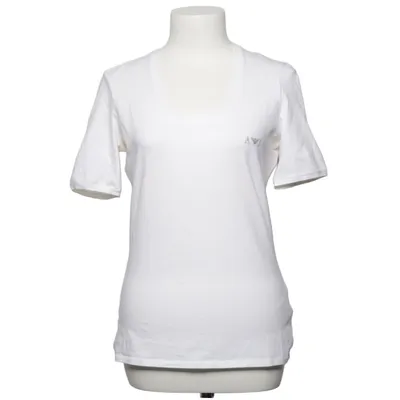 T-shirt (White) from Armani Jeans Cotton, Elastane
