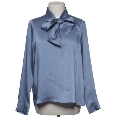 Sløjfebluse (Blå) fra STOCKH LM Polyester