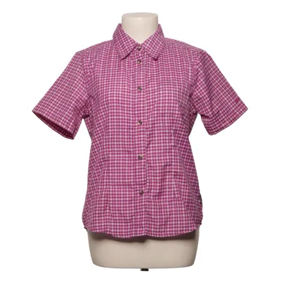 Chemise à manches courtes (Violet, Blanc) de Moorhead Polyester, Viscose