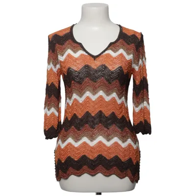 Sweater (Brown, Orange, White) from Escorpion Viscose