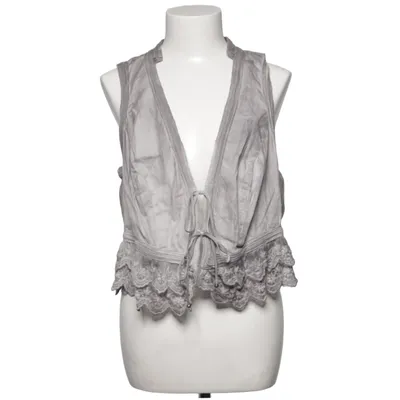 Gilet (Grijs) van Caro Katoen