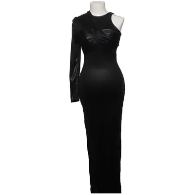 Maxi jurk (Zwart) van PrettyLittleThing Polyester