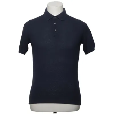 Poloshirt (Blauw) van Corneliani Katoen, Zijde