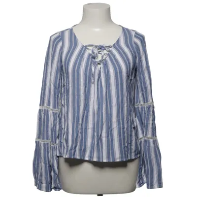 Bluse (Blau, Weiß) von Hollister Viskose