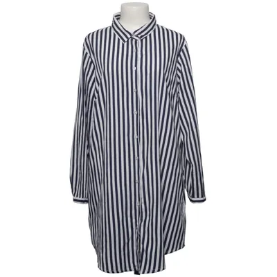 Shirt dress (Blue, White) from Åshild Polyester