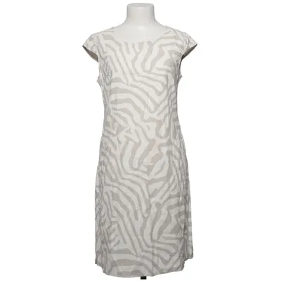 Kjole (Beige, Hvid) fra Lina Tomei Bomuld, Linned