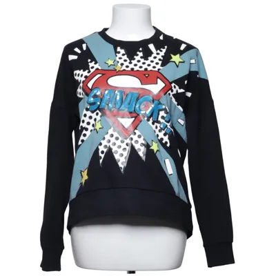 Sweatshirt (Sort, Blå, Flerfarvet) fra Iceberg Bomuld, Polyester