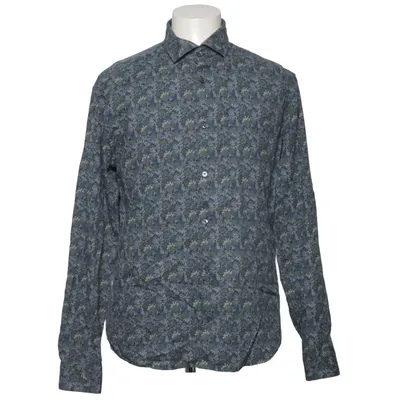 Shirt (Blauw, Groen, Grijs) van Riley Katoen