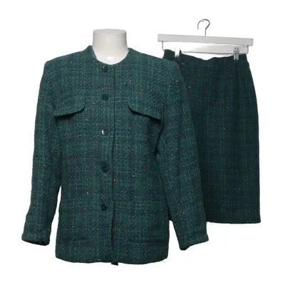 Dräkt (Grön, Flerfärgad) från Marielle Gardelle Polyester, Viskos, Ull