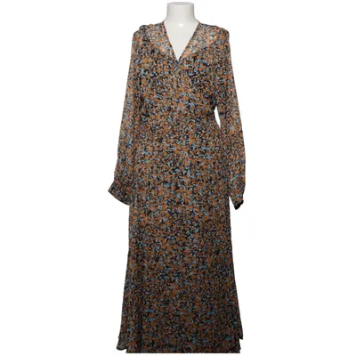 Wrap dress (Blue, Brown, Black, Multicolored) from Karen by Simonsen Metallic fiber, Recycled polyester